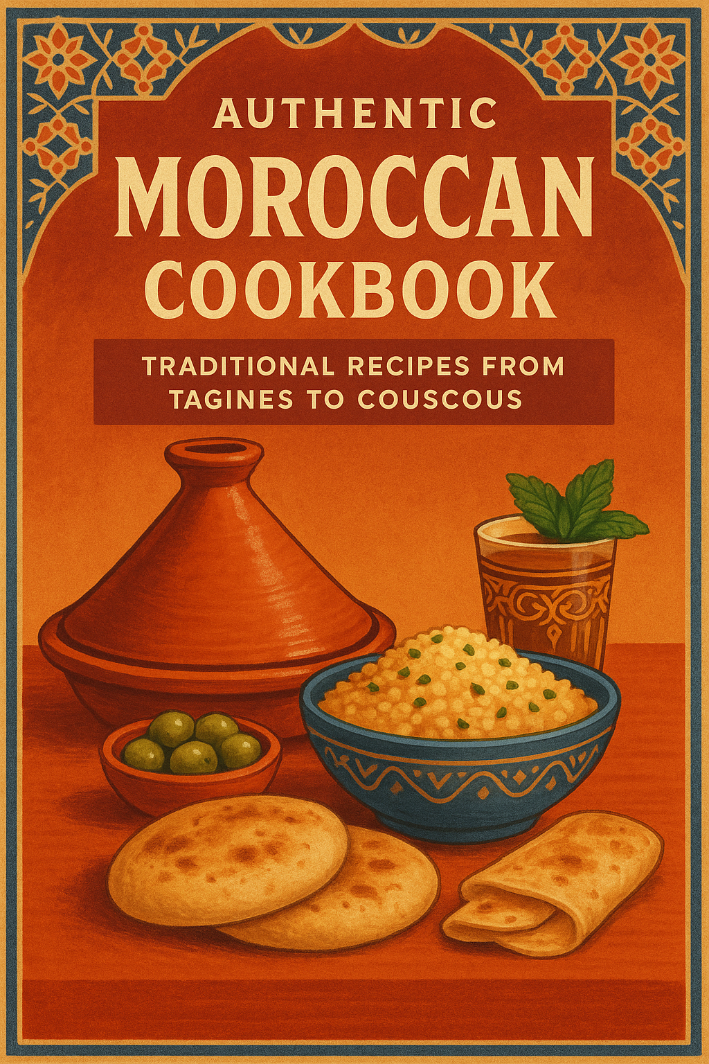 Authentic Moroccan Cookbook – Traditional Recipes from Tagines to Couscous